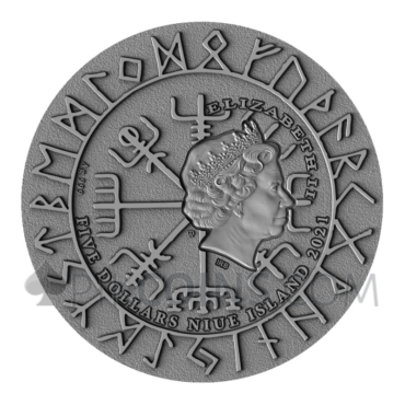 Vikings - Freydis Eiriksdottir 5$ 2oz Niue 2021