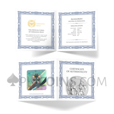 Allegories - Austria & Germania 2oz 2021