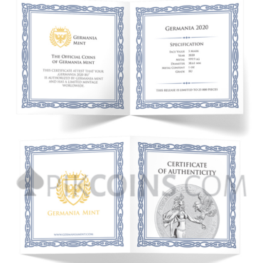 Germania 2020 1oz Silver
