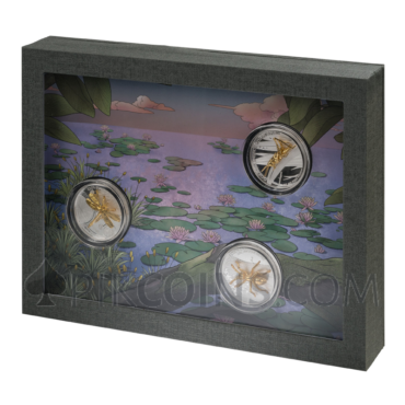 Golden Insects II silver set 5$ 3x1oz Samoa 2022
