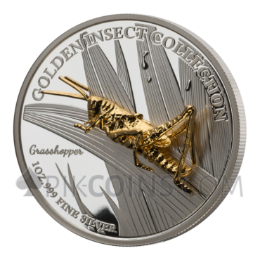 Golden Insects II silver set 5$ 3x1oz Samoa 2022