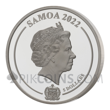 Golden Insects II silver set 5$ 3x1oz Samoa 2022