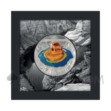 Grand Canyon - Seven Natural Wonders 20$ 3oz Palau 2021