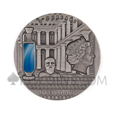 Greece - Imperial Art 2$ 2oz Niue Island 2019
