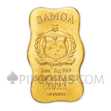 Haribo Goldbears - 100th Anniversary 5$ 1oz Samoa 2022