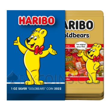 Haribo Goldbears - 100th Anniversary 5$ 1oz Samoa 2022