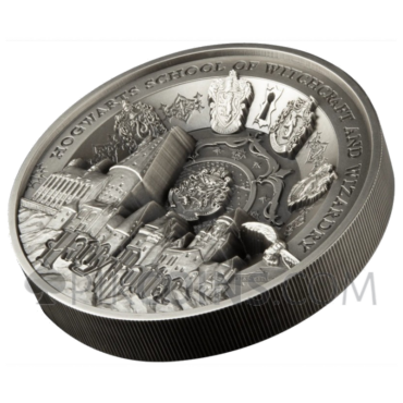 Harry Potter In Hogwarts - Multiple Layer Giant 25$ 1kg Samoa 2021