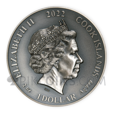 Heimdall - The Norse Gods Series 1$ 2oz Cook Islands 2022