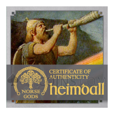 Heimdall - The Norse Gods Series 1$ 2oz Cook Islands 2022