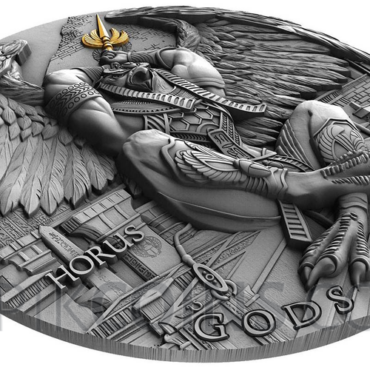 Horus - Gods of Anger 5$ 2oz Niue 2020
