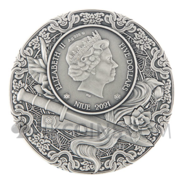 Hua Mulan 5$ 2oz Niue 2021