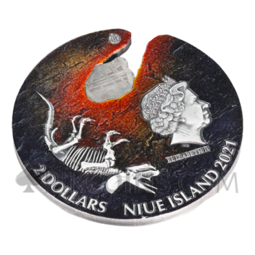 Impact Moments - Meteorite 2$ 2oz Niue 2021