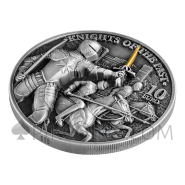 Knights of the Past 10€ 2oz Malta 2021