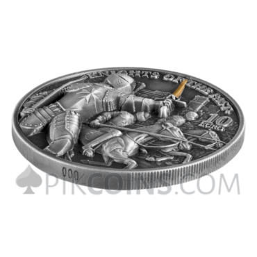 Knights of the Past 10€ 2oz Malta 2021