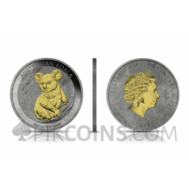 Koala 1 AUD 2019 - Antique Gold