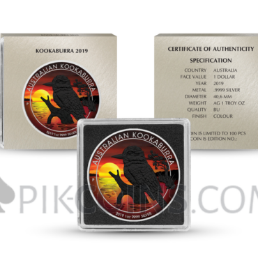 Kookaburra 1 AUD 2019 - "Amazing Sunset"