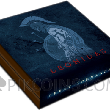Leonidas - Great Commanders 5$ 2oz Niue 2019