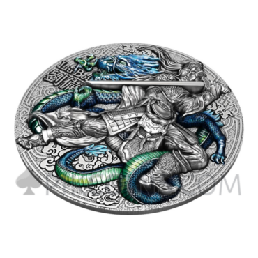 Liu Bei 5$ 2oz Niue 2021