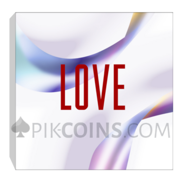 Love Coin 2 Cedis 1/2oz Republic of Ghana 2021