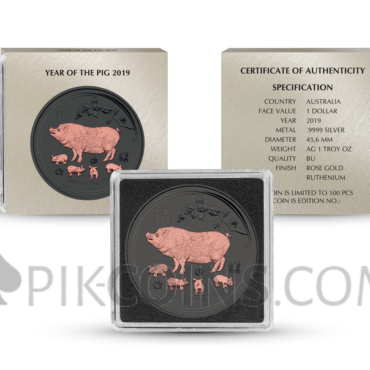 Lunar Pig 1 AUD 2019