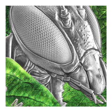 Macro Mantis 5$ 2oz Niue 2022