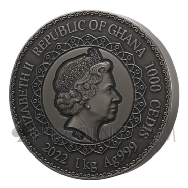 Tiger Mandala 1000 Cedis 1kg Ghana 2022