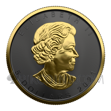 Maple Leaf 5 CAD 1oz 2021 - Golden Ring