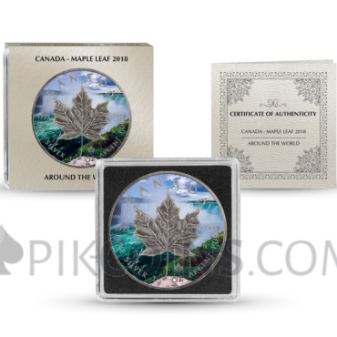 Maple Leaf 5 CAD 2018 - "Around the World" Series