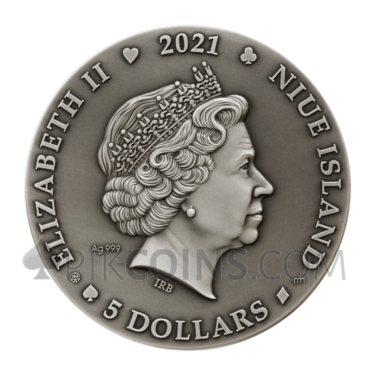 Mask 5$ 2oz Niue 2021