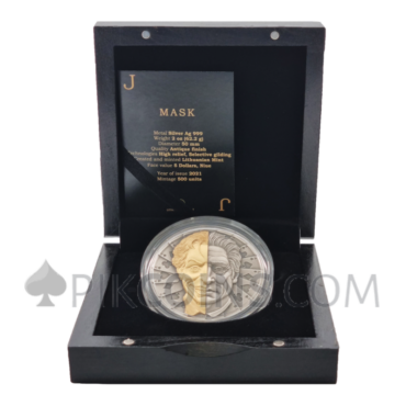Mask 5$ 2oz Niue 2021