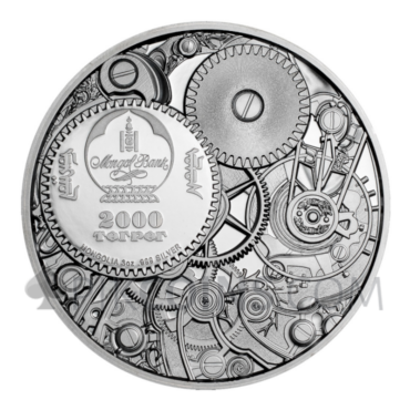 Mechanical Bee 2000 Togrog 3oz Mongolia 2020