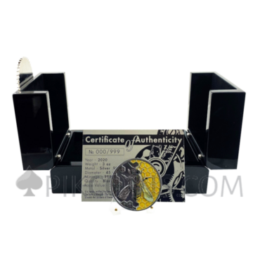 Mechanical Bee 2000 Togrog 3oz Mongolia 2020