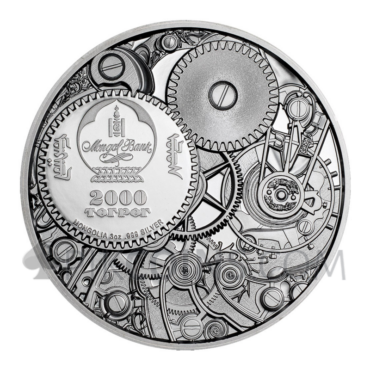 Mechanical Ladybug 2000 Togrog 3oz Mongolia 2021