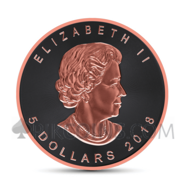 Maple Leaf 5 CAD 2018 - Abee Meteorite - Atlas of Meteorites