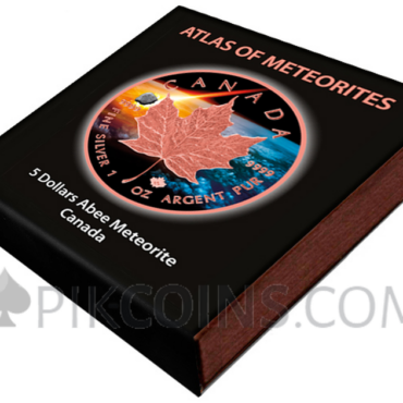 Maple Leaf 5 CAD 2018 - Abee Meteorite - Atlas of Meteorites