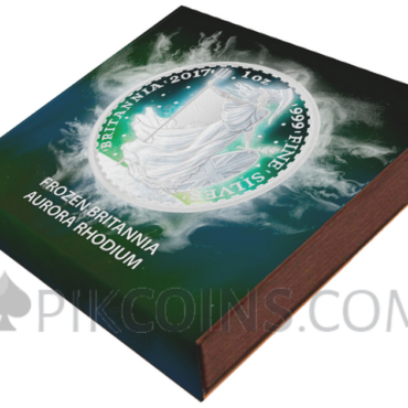 Frozen Britannia 2 £ - Aurora Rhodium