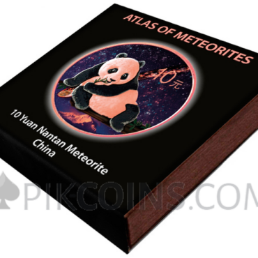 Panda 10 Yuan 2015 - Nantan Meteorite - Atlas of Meteorites