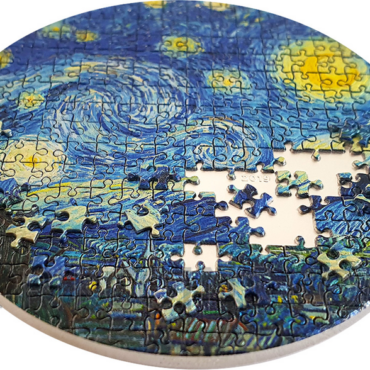 Starry Night - Micropuzzle Treasures 20$ 3oz Palau 2019
