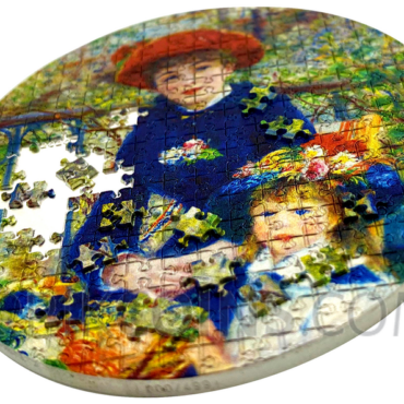 Two Sisters - Micropuzzle Treasures 20$ 3oz Palau 2020