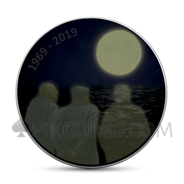 Moon Landing Nostalgia - American Eagle 1$ 2019 (Glow in the dark)