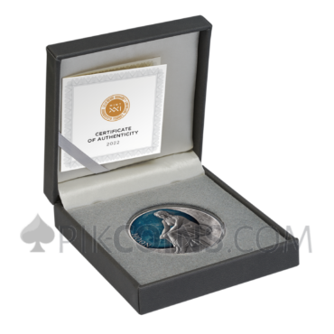 Moon - Planets and Gods 2000 francs CFA 2oz Republic of Cameroon 2022