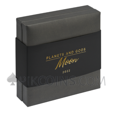 Moon - Planets and Gods 2000 francs CFA 2oz Republic of Cameroon 2022