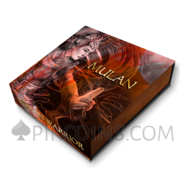 Warrior Woman Mulan 5$ 2oz Niue 2021
