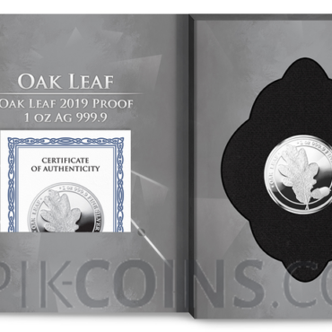 Oak Leaf 1oz 2019 - Silver Proof