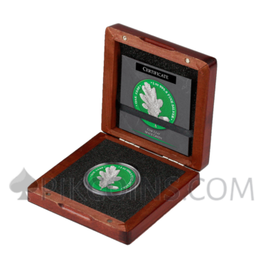 Oak Leaf 2019 1oz - Space Green
