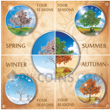 Maple Leaf 5 CAD 2019 - "Four Seasons" Series - Winter