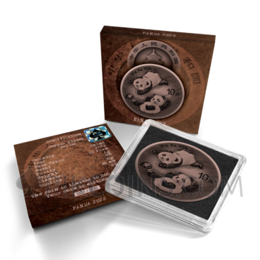 Panda - Antique Copper Plated - 10¥ 30g 2022