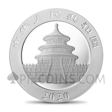 Panda 10 Yuan 2020 - Irradiated