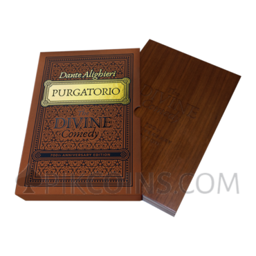 Purgatorio - 700th Anniversary of The Divine Comedy 5000 Francs CFA 5oz Cameroon 2021