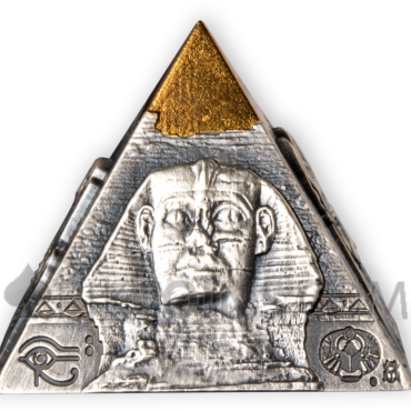 Pyramid of Khafre 250 Francs 5oz Djibouti 2021